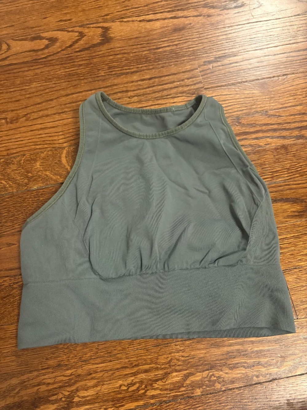 Lululemon- Ebb to Train bra in Grey Sage- Size 8